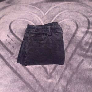 American Eagle Black Corduroy Size 10